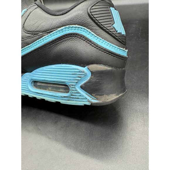 Nike Air Max 90 Undefeated Black Blue Fury CJ7197-002 Mens sneakers size 10.5 main image 5